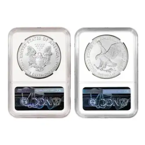 1 oz Silver Eagle NGC MS-69 (Year Varies)