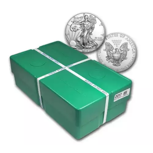 2017 500-Coin American Silver Eagle Monster Box - BU - (Sealed Monster Box) [DUPLICATE for #554909] (3)