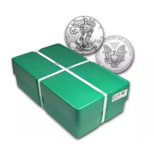 2018 500-Coin American Silver Eagle Monster Box - BU - (Sealed Monster Box) (3)