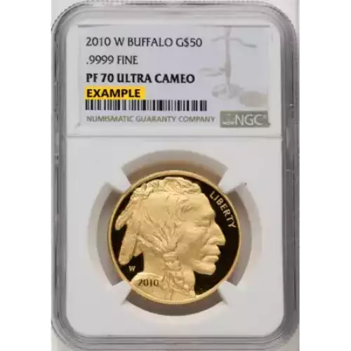 Any Year - 1 OZ AMERICAN GOLD BUFFALO NGC PROOF 70