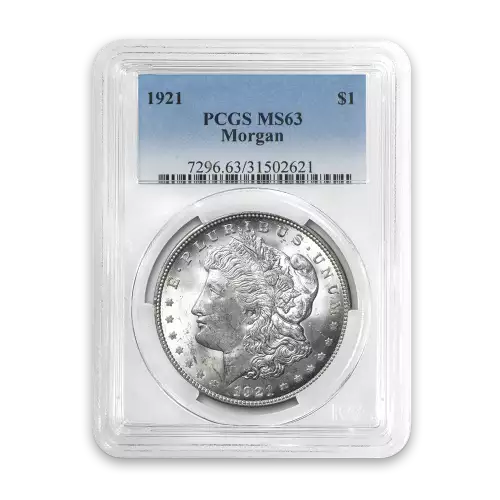 Morgan Dollar (1921) - PCGS - MS63