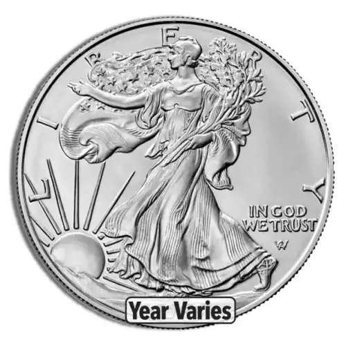 Silver American Eagle - BU - Sealed Box (Year Varies) (4)