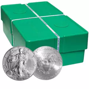2016 500-Coin American Silver Eagle Monster Box - BU - (Sealed Monster Box) (5)
