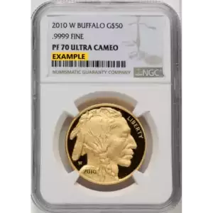 Any Year - 1 OZ AMERICAN GOLD BUFFALO NGC PROOF 70