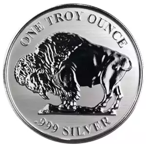 1 oz Silver Buffalo Round Type 1 (3)